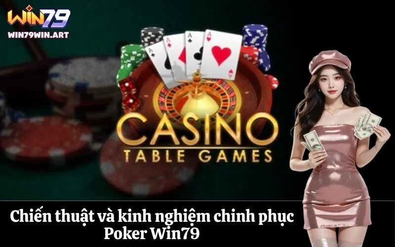 Chiến thuật và kinh nghiệm chinh phục Poker Win79