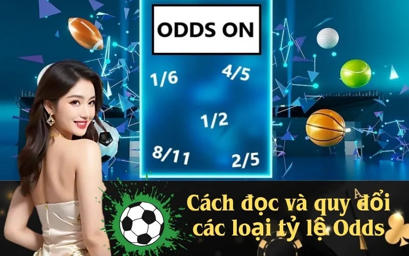 Cách đọc và quy đổi các loại tỷ lệ Odds