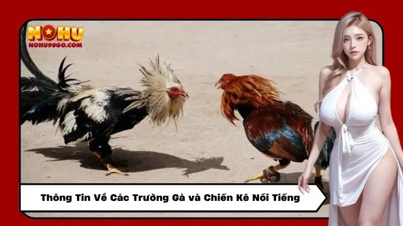 Thông Tin Về Các Trường Gà và Chiến Kê Nổi Tiếng