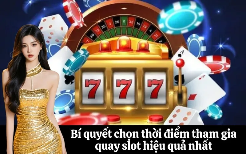 Bí quyết chọn thời điểm tham gia quay slot hiệu quả nhất