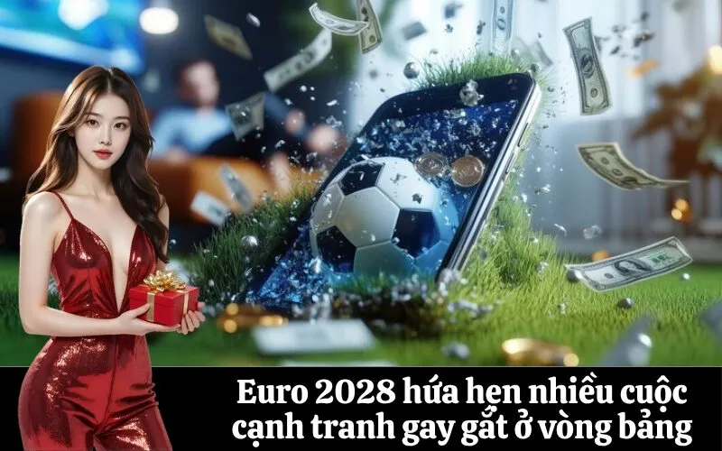 Euro 2028 hứa hẹn nhiều cuộc cạnh tranh gay gắt ở vòng bảng